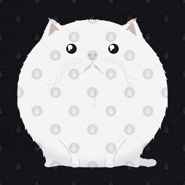 Sfurical round snowball cat by meldra